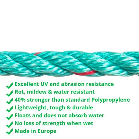 Green-Red-Flecks-Polysteel-Rope-coil-zoom