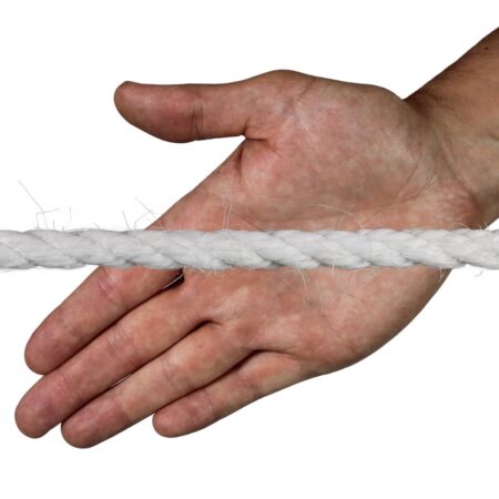 10mm-white-staple-spun-rope-hand-scale