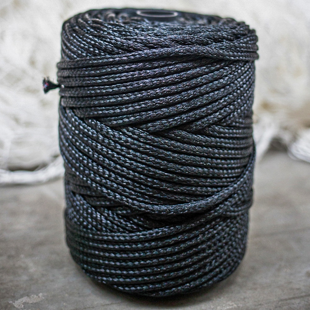 5mm Black Braided Polyethylene Twine (2kg)