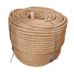 6mm Natural Flax Hemp Rope (220m Coil)