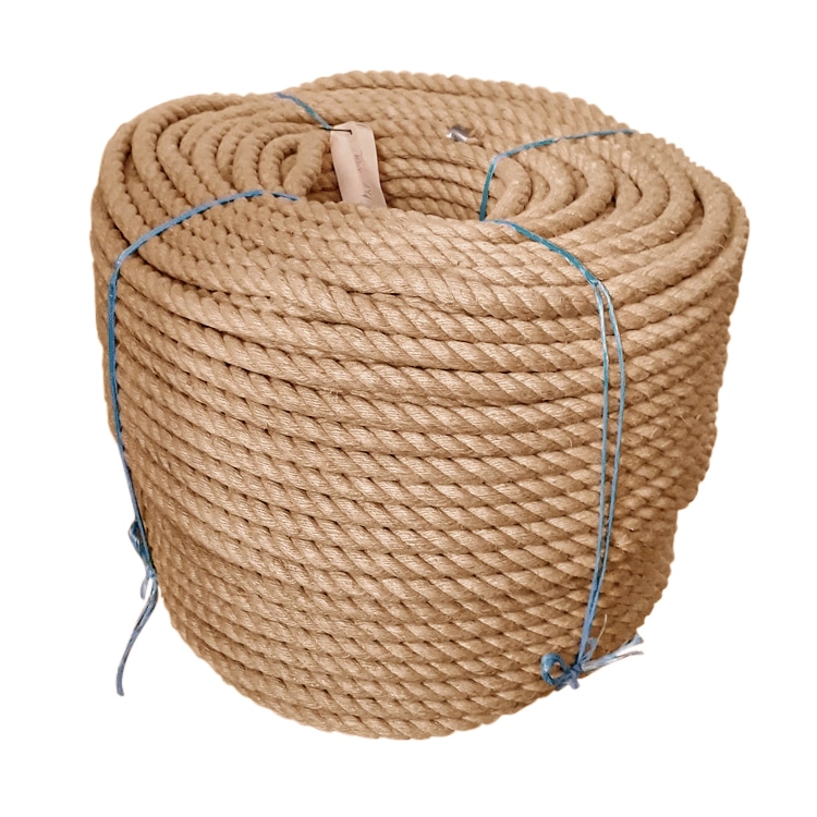 6mm Natural Flax Hemp Rope (220m Coil)