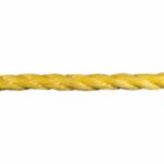 12mm Yellow Polypropylene Rope (Sold by Metre)
