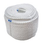 8mm White Polypropylene Rope (220m Coil)