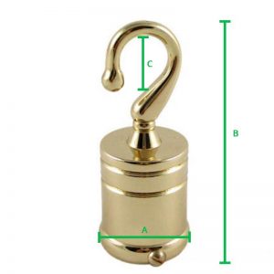 Brass-Rope-Hook-End-Cross-Screw-dimension